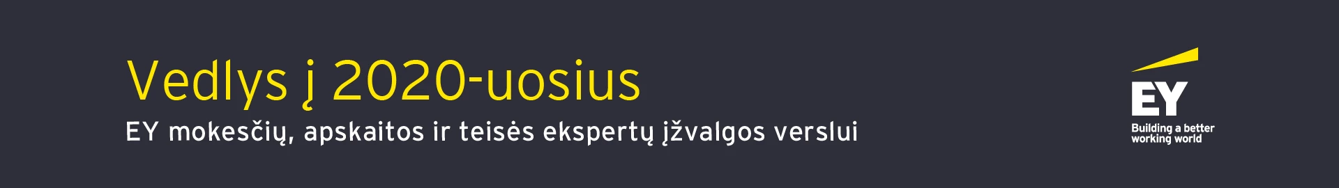 Vedlys į 2020-uosius