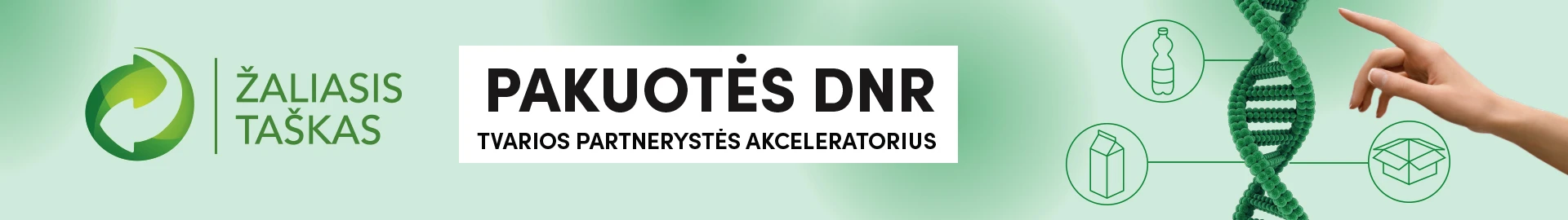 PAKUOTĖS DNR Tvarios partnerystės akceleratorius