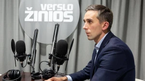 Tadas Povilauskas, SEB banko ekonomistas. Juditos Grigelytės (VŽ) nuotr.