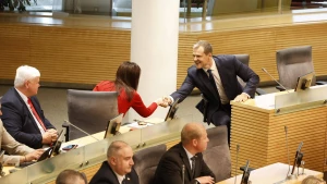 Seimo posėdis. Juditos Grigelytės (VŽ) nuotr.