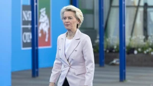 Ursula von der Leyen, Europos Komisijos pirmininkė. Juditos Grigelytės (VŽ) nuotr.