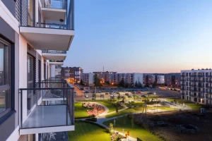 Bendrovės vizualizacija.