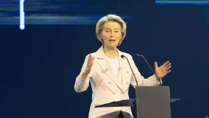 Ursula von der Leyen, Europos Komisijos pirmininkė. Juditos Grigelytės (VŽ) nuotr.