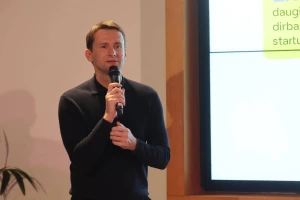 Mantas Katinas, „Unicorns Lithuania“ valdybos pirmininkas. Vladimiro Ivanovo (VŽ) nuotr.