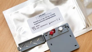 „Imunodiagnostikos“ testas. Juditos Grigelytės (VŽ) nuotr.