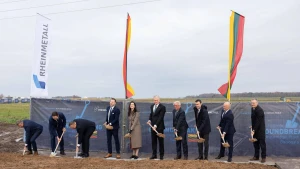 „Rheinmetall“ gamyklos statybų pradžia Radviliškio raj. Juditos Grigelytės (VŽ) nuotr.