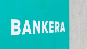 „Bankeros“ iškaba. Juditos Grigelytės (VŽ) nuotr.