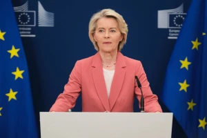 Ursula von der Leyen, EK pirmininkė. Ap/„Scanpix“ nuotr.