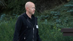 Danielis Ekas, „Spotify“ ir „Neko Health“ įkūrėjas. Kevino Dietscho (AFP / „Scanpix“) nuotr. 