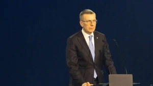 Edgaras Rinkevičius, Latvijos prezidentas. Juditos Grigelytės (VŽ) nuotr.