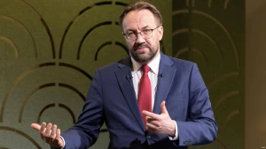 Gediminas Šimkus, Lietuvos banko valdybos pirmininkas. Juditos Grigelytės (VŽ) nuotr.