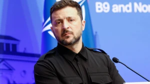 Volodymyras Zelenskis, Ukrainos prezidentas. Juditos Grigelytės (VŽ) nuotr.