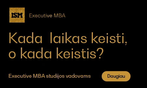 ISM Vadovų MBA Studijos