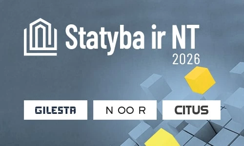 Statyba ir NT 2026