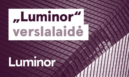 Luminor verslalaidė