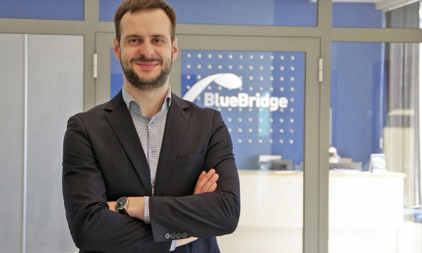 Mindaugas Maraulas, "Blue Bridge" IT paslaugų valdymo skyriaus vadovas.
