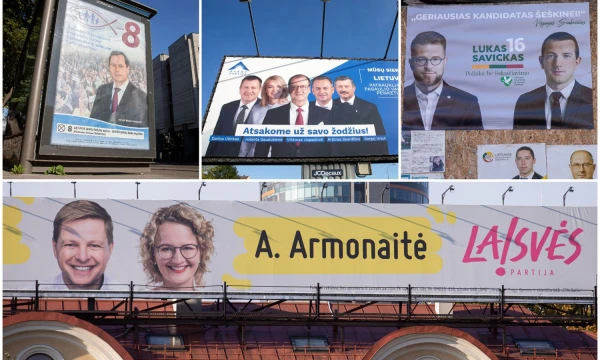VŽ koliažas.