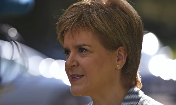 Nicola Sturgeon, Škotijos pirmoji ministrė. „Reuters" / „Scanpix" nuotr.
