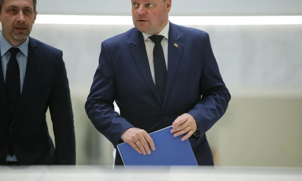 Vyriausybės rengiamų struktūrinių reformų pristatymas Lietuvos nacionalinėje Martyno Mažvydo bibliotekoje. Vladimiro Ivanovo (VŽ) nuotr.