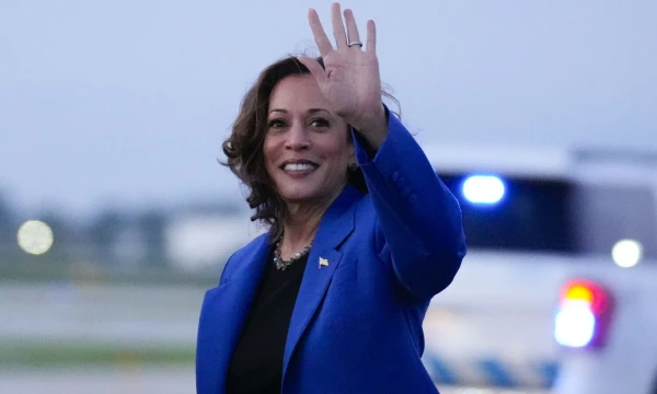 Kamala Harris, kandidatė į JAV prezidentes. Brynn Anderson („Scanpix“) nuotr.