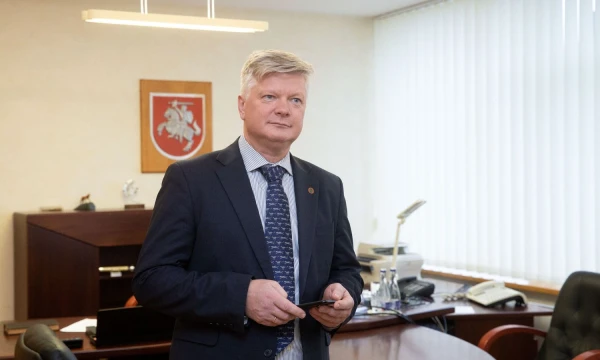 Kęstutis Navickas, žemės ūkio ministras. Juditos Grigelytės (VŽ) nuotr.