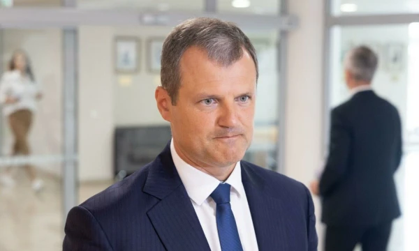 Gintautas Paluckas, Seimo narys, Socialdemokratų partijos pirmininkės pavaduotojas. Juditos Grigelytės (VŽ) nuotr.