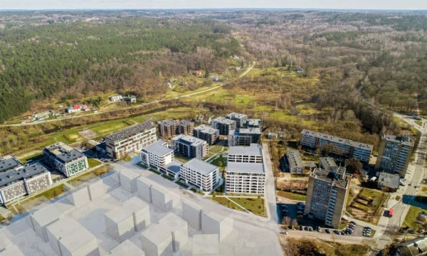 Bendrovės vizualizacija.