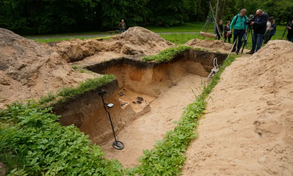 Radinys Verkių dvarvietėje. G. Gaidelio nuotr.