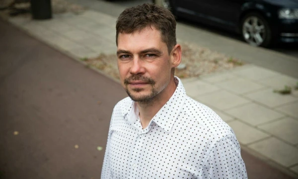 Mantas Mikuckas, investuotojas, startuolių asociacijos „Unicorns Lithuania“ valdybos pirmininkas, vienas „Vinted“ įkūrėjų. Vladimiro Ivanovo (VŽ) nuotr.