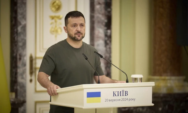 Volodymyras Zelenskis, Ukrainos prezidentas. Ukrainos prezidentūros / „Zumapress“ / „Scanpix“ nuotr.