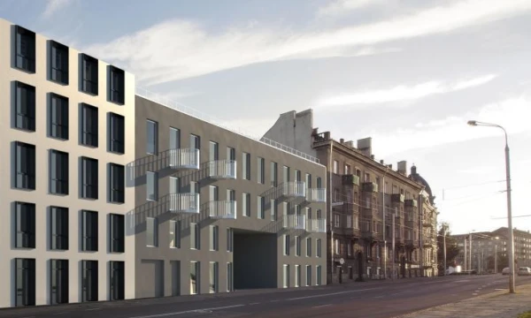 Bendrovės vizualizacija.