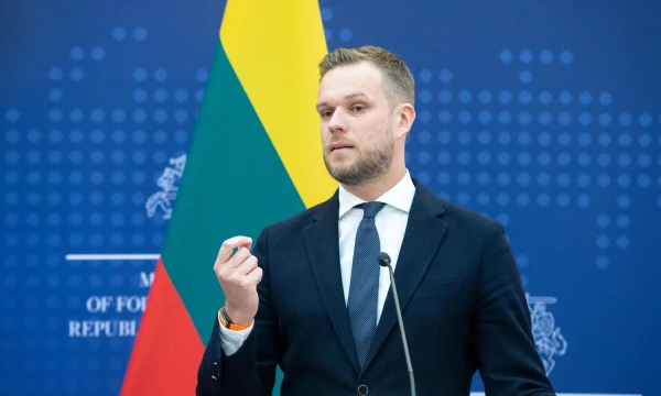 Gabrielius Landsbergis, Lietuvos užsienio reikalų ministras. Juditos Grigelytės (VŽ) nuotr.