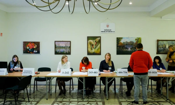 Prasidėjo savivaldybių tarybų rinkimai. Vladimiro Ivanovo (VŽ) nuotr.