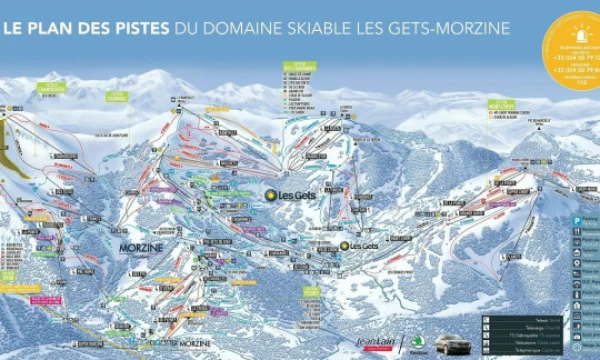 Les Getso slidinėjimo kurortas. „lesgets.com“ nuotr.