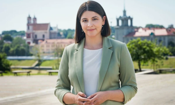 Finansų ministrė Gintarė Skaistė.