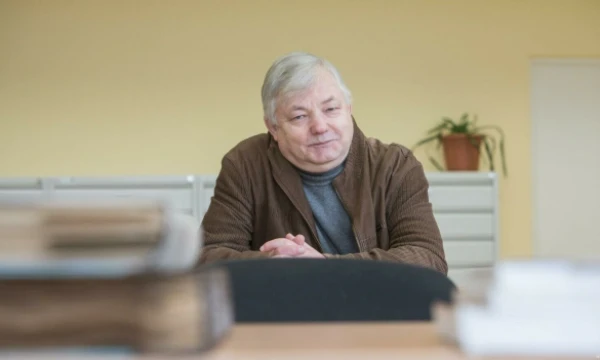 Istorikas Gediminas Vaskela, humanitarinių mokslų daktaras. Juditos Grigelytės (VŽ) nuotr.