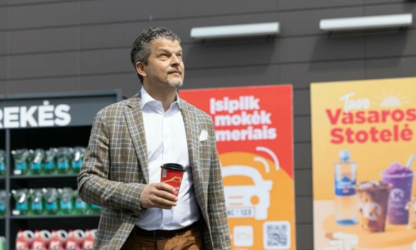 Skirmantas Mačiukas, „Circle K“ vadovas Baltijos šalyse. Vladimiro Ivanovo (VŽ) nuotr.