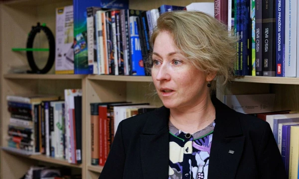 Politologė Gabrielė Burbulytė?Tsiskarishvili, Klaipėdos universiteto lektorė. Vladimiro Ivanovo (VŽ) nuotr.