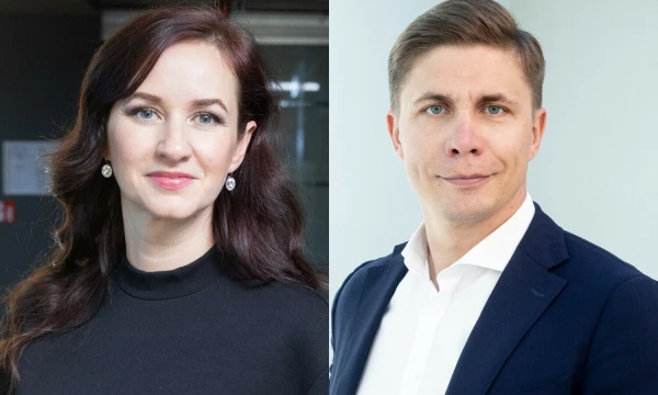 Inga Ruginienė ir Mindaugas Sinkevičius. VŽ koliažas.
