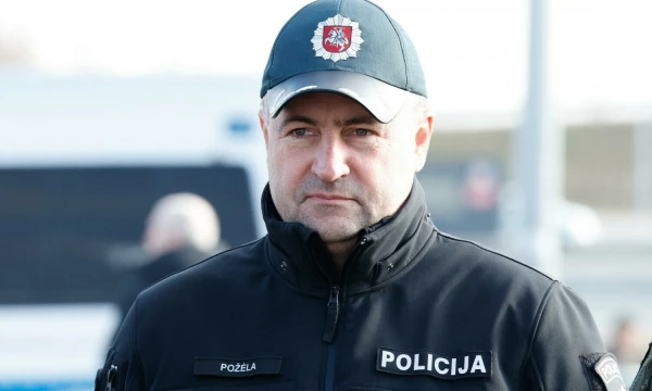 Renatas Požėla, policijos generalinis komisaras. Juditos Grigelytės (VŽ) nuotr.