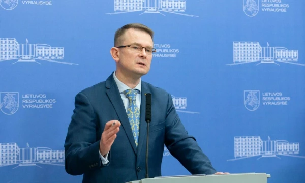 Arūnas Dulkys, sveikatos apsaugos ministras. Juditos Grigelytės (VŽ) nuotr.