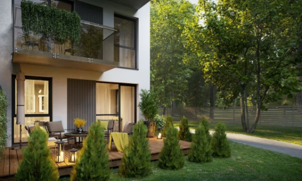 Bendrovės vizualizacija.