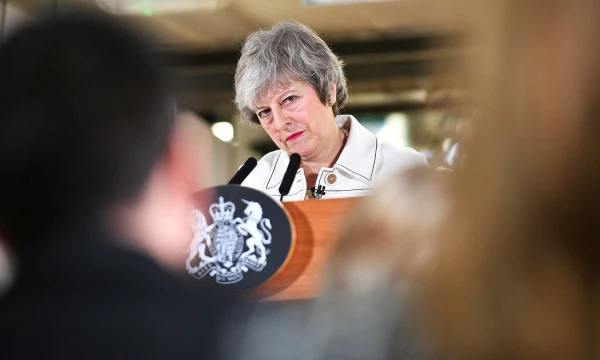 Tikimybė, kad JK premjerei Theresai May pavyks, labai menka. Beno Birchallio („Reuters“ / „Scanpix“) nuotr. 