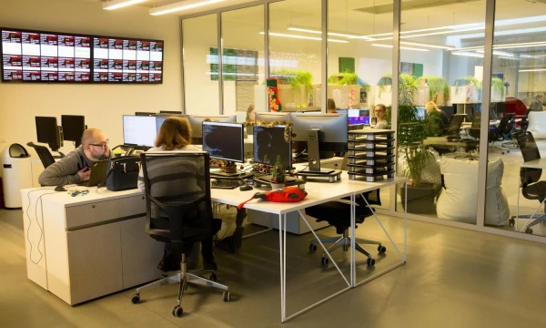 „Interneto vizijos“ biuras Vilniuje. Juditos Grigelytės (VŽ) nuotr.