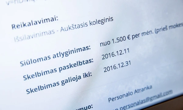 Juditos Grigelytės (VŽ) nuotr.