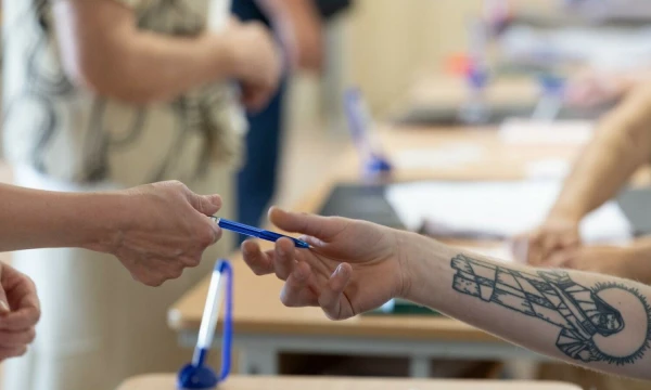 Balsavimas antrąjame prezidento rinkimų ture Vilniuje. Juditos Grigelytės (VŽ) nuotr.