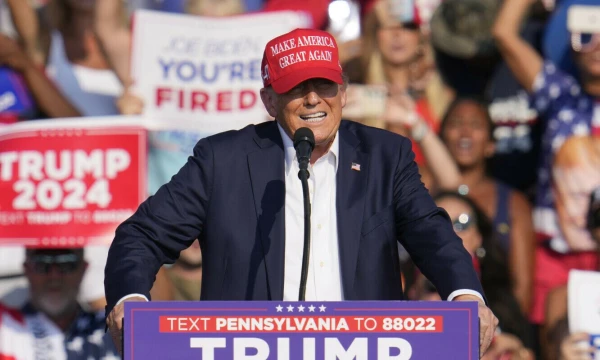 D. Trumpas. Gene J. Puskar (AP/„Scanpix“) nuotr.