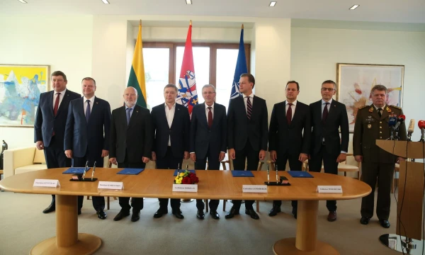 Partijų lyderiai. Vladimiro Ivanovo (VŽ) nuotr.