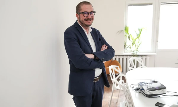 Tomas Krilavičius, Vytauto Didžiojo universiteto Taikomosios informatikos katedros vedėjas ir Baltijos pažangiųjų technologijų instituto vyriausiasis mokslininkas. Vladimiro Ivanovo (VŽ) nuotr.