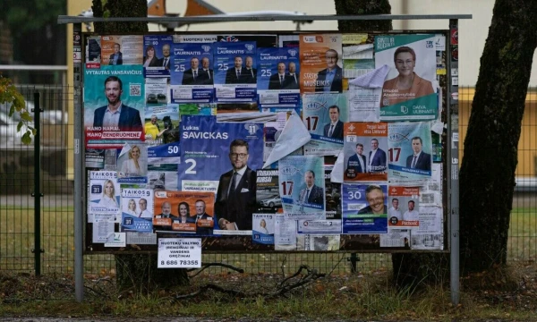 Politinė reklama. Vladimiro Ivanovo (VŽ) nuotr.
